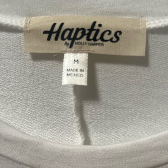 New Ivory Mint Coral Puff Bubble Multi Color Short Sleeve Top Sizes S, M, L - Picture 5 of 6